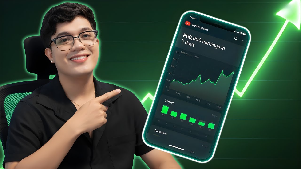 KUMITA AKO NG ₱60,000  IN 1 WEEK SA YOUTUBE | WALANG VIDEO, CELLPHONE LANG!