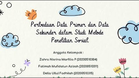 Mau Tahu Perbedaan Data Primer dan Data Sekunder dalam Metode Penelitian?