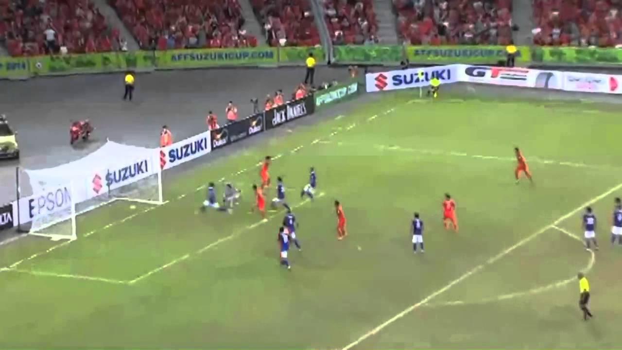 Singapore 1-3 Malaysia (Group A, AFF Suzuki Cup 2014) | 29/11/2014