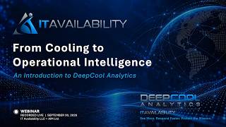 From Cooling to Operational Intelligence:  An Introduction to DeepCool Analytics Webinar