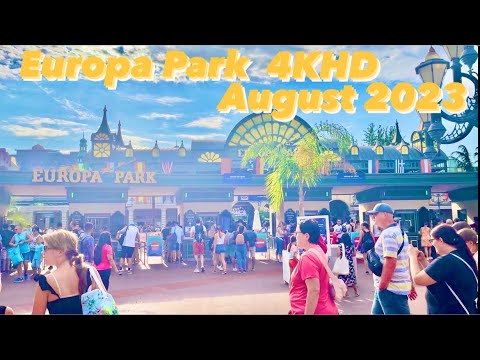 Europa Park Review 2023| Rust, Germany Theme Park 4K HD Video