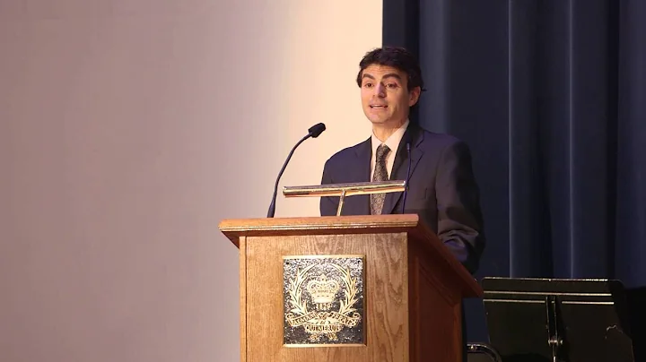 Writer & Comedian Greg Eckler '87 Addresses Assembly