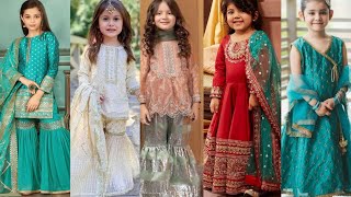 Kids Collection's most stylish designer beautiful baby girl's Pakistani and Indian dresses designing screenshot 2