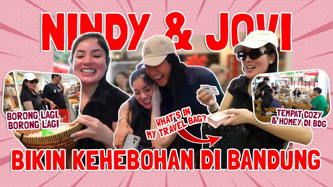 NINDY MENGGILA DI BANDUNG, COBAIN KULINER DAN TEMPAT BARU