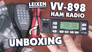 Leixen VV-898 Dual Band Radio Unboxing