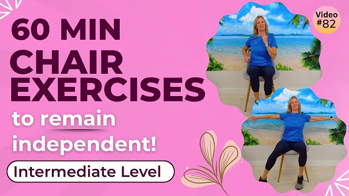 60-Minute Chair Exercises for Seniors | Improve Cardio, Strength, Posture & Flexibility