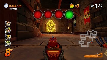 CTR Nitro Fueled - Hard Playthrough, Part 16: Cortex Castle