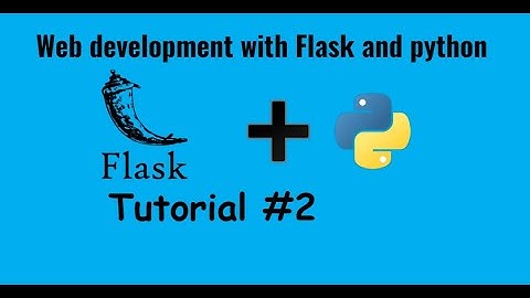 Web development with flask and python | Adding Html templates | Tutorial 2
