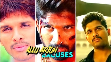 | EXCUSES FT | ALLU ARJUN | MIX STATUS |  | ALLU ARJUN STATUS | J_S_EXCUSES