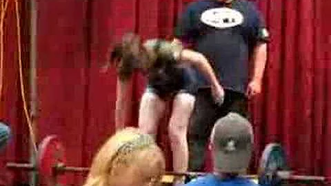 Kate Tobin 264.5lb Dead Lift Record 114lb class