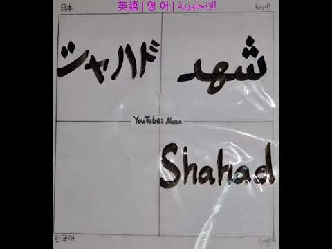 شهد بأربع لغات   4 