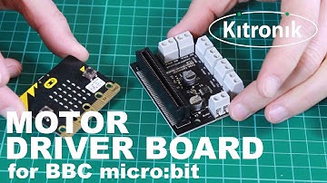 Motor Driver Board for the BBC micro:bit