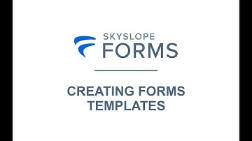 How to Create Forms Templates