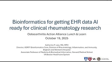 Bioinformatics for getting EHR data AI-ready for clinical rheumatology research