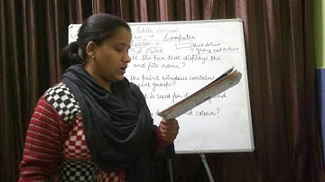 Class - 2, Subject - Computer, Chapter - 7, Ms Paint