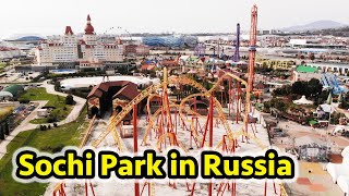 Extreme amusement park Sochi Park in Russia by Ana Way 10,695 views 3 years ago 5 minutes, 3 seconds