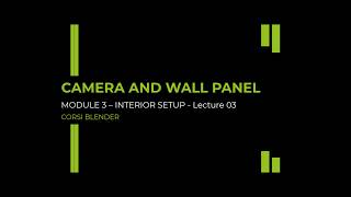 Celebrity Blender Interior Design Course - Module 3 - Lecture 03 - English Version Profile