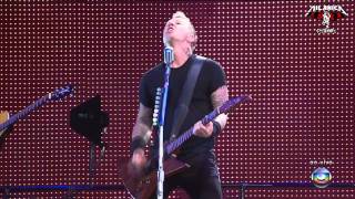 Metallica - James fails to switch guitar sound - Fade to Black - Rock in Rio 2011