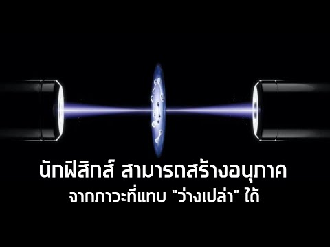 วีดีโอ: อะไรคือหลักฐานในความโปรดปรานของพฤติกรรมคู่ของอิเล็กตรอน?