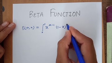 Beta Function & Its Properties|BSc