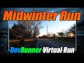 Devrunner midwinter run  8 mile virtual run