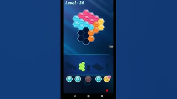 BLOCK HEXA PUZZLE LEVEL 34 ANSWERS REGULAR A PACK