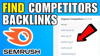 How To Find Competitors Backlinks In Semrush (2026) (Complete Guide)