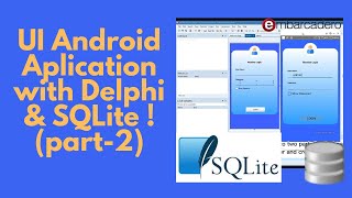 Android app tutorial -  user login interface and SQL Lite + delphi 10.4 for beginners (Part 2) screenshot 2