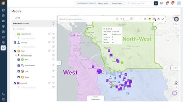 Mapsly for Freshsales: Geo Analysis, Routing & Automation