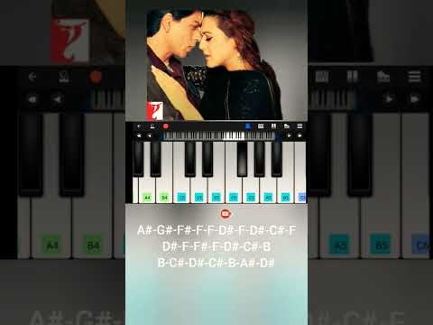 Do Pal Ruka Piano Tutorial Easy Lesson With Notes Veer Jaara Shorts Ashortaday 