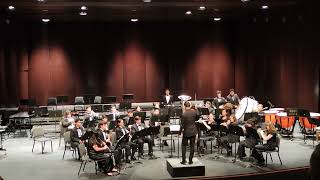 San Marcos High school Concert Band at SBCC String & Wind Festival. #2 2022