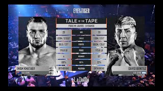 IMAM KHATAEV VS. DAVID BENITEZ - COMBAT COMPLET | FULL BOXING FIGHT | HD