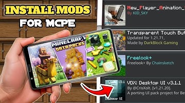 How To Install Mods in Minecraft PE (Pocket Edition)