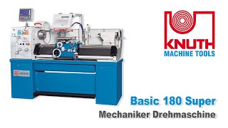 KNUTH Basic 180 Super - Mechaniker Drehmaschine