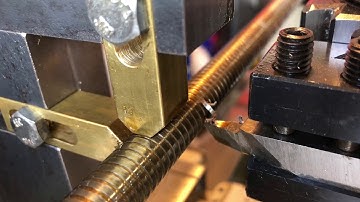 Atlas Craftsman Lathe Single Point Threading Acme Screw