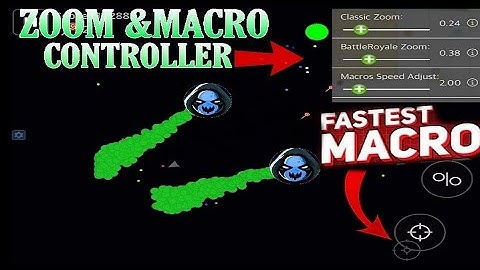 MACRO BUTTON - TEAMS DISTRUCTION WITH FAST MACRO IOS AND ANDROID(AGAR.IO MOBILE)
