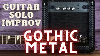 Gothic Metal E Minor 80 bpm Guitar Backing Track Music