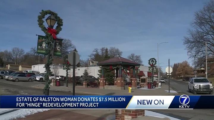 Estate of Ralston woman donates $7.5 million for H...
