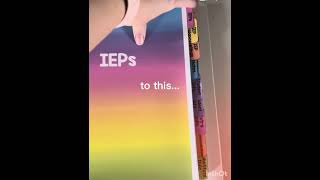 IEP Binder for Special Education Teachers!