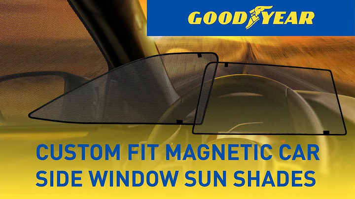 How to install Custom Fit Magnetic Sunshades for Ford F-150 SuperCrew Cab 2015-2021