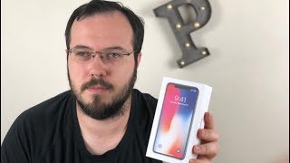 Apple iPhone X Unboxing - Space Grey