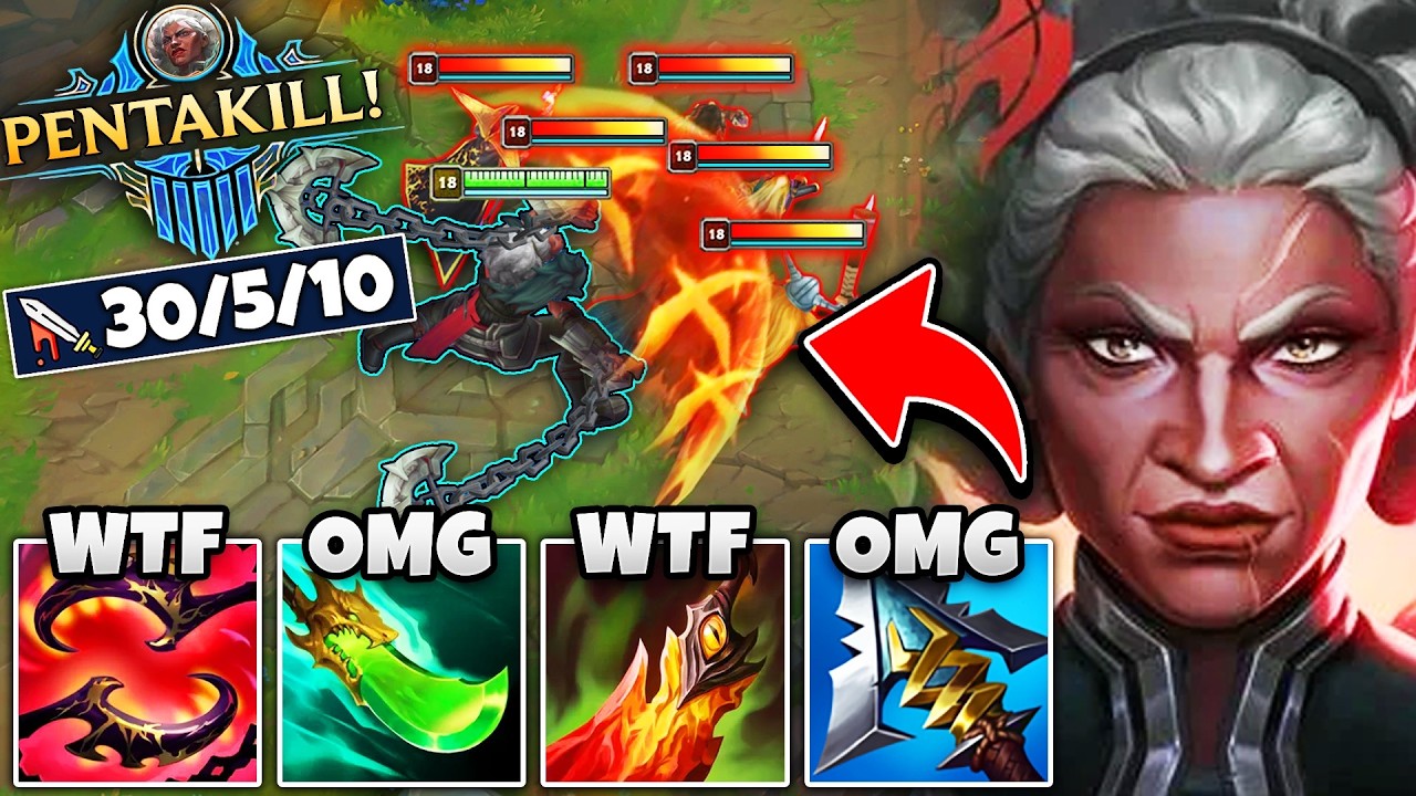 When Zwag goes absolute GOD MODE on Ambessa mid (PENTAKILL, 30 KILLS)