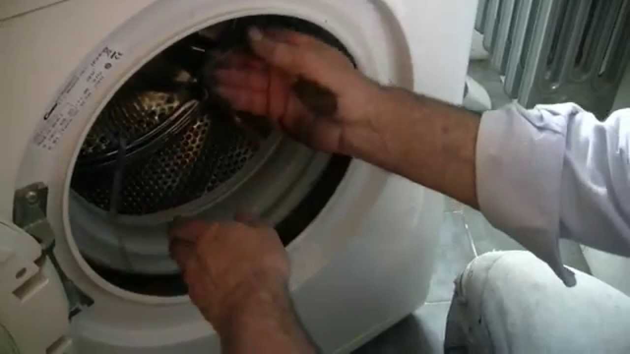 Sostituzione gomma oblò lavatrice candy Come cambiare guarnizione lavatrice