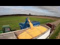 Corn Harvesting - Iron Horse John Deere 4640 Row-Crop Tractor - Kinze 640 Grain Cart - Harvest 2020