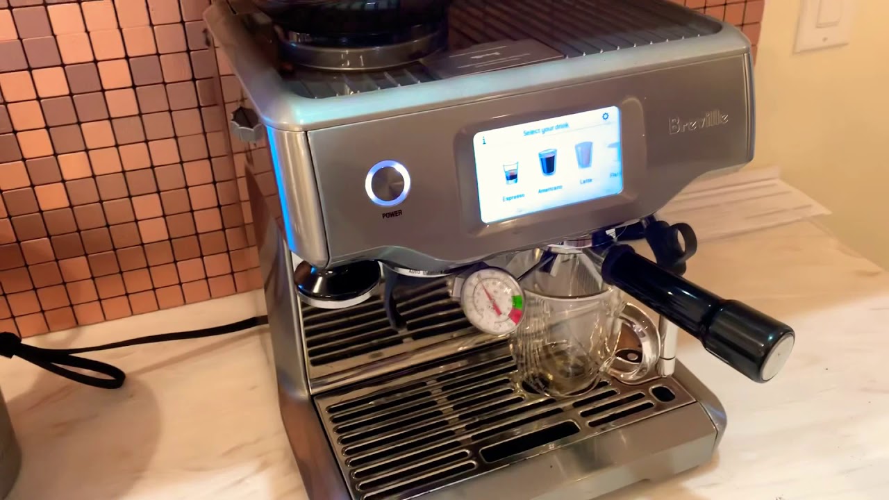 Breville Barista Touch Temperature is too low! YouTube
