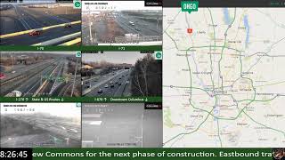 Columbus Ohio Live Traffic | Morning of 01/03/2024