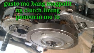 Clutch problem Kawasaki ct100/ Paano magpalit NG clutch lining