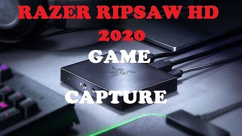 RAZER RIPSAW HD Game Capture Card 2019-2020 For PC, PS4 & XBOX