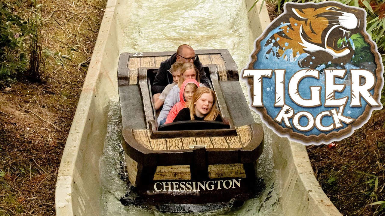 Tiger Rock [4K] 2022 Front Seat POV - Chessington World of Adventures 