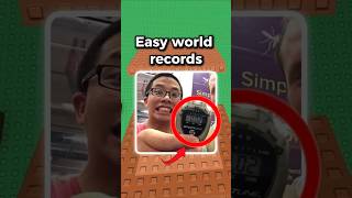 Easy World Records You Could Break